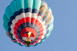 Event photograph of hot air balloon